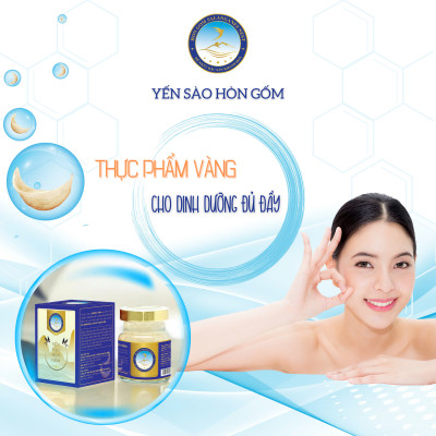 [Hộp QT 6 Hũ] Tổ Yến Chưng Đường Phèn - Yến Sào Hòn Gốm Chính Hiệu Khánh Hòa - HGKNEST