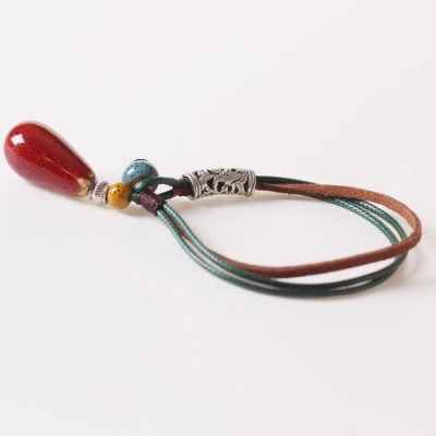 Vòng tay gốm thời trang Vintage dễ thương giọt nước VGOM51