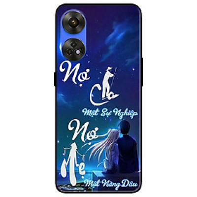 Ốp lưng dành cho Oppo Reno 8T 4G - Reno 8T 5G - Reno 10 5G - Reno 10 Pro 5G - Nợ Cha Nợ Mẹ - Hàng Chính Hãng