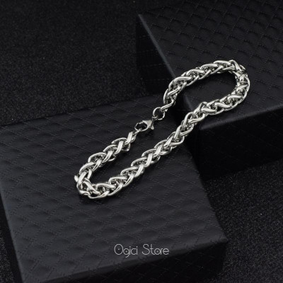 Vòng tay nam thời trang, Lắc tay titan không gỉ Punk phong cách đường phố, Cá tính, Unisex Phụ Kiện