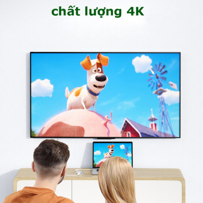 Hub chuyển đổi USB Type-C Sang USB 3.0/HDMI/Type C - Hub chuyển đổi 3in1 RiBi - Hàng Chính Hãng