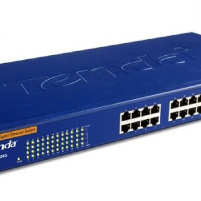 Tenda TEG1024G - Bộ Chia Tín Hiệu Để Bàn 24 cổng 10/100/1000Mbps - Hàng Chính Hãng