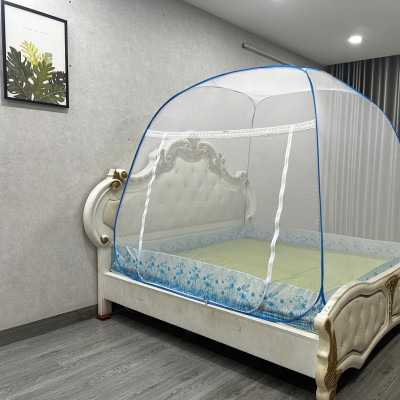 Màn Chụp , Mùng Chụp Cao Cấp Mộc Miên Đỉnh Rộng - Kích Thước 1,6mx2m - 3 cửa ( video , hình thật ) 