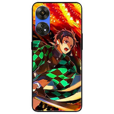 Ốp lưng dành cho Oppo Reno 8T 4G - Reno 8T 5G - Reno 10 5G - Reno 10 Pro 5G - Anime Áo Sọc Xanh - Hàng Chính Hãng