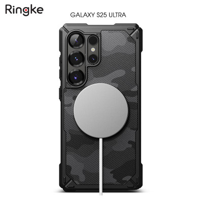 Ốp lưng cho Samsung Galaxy S25 Ultra RINGKE Rugged Gear Magnetic - Hàng Chính Hãng