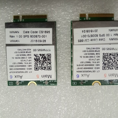 Card WWAN 4G HP lt4120 - dùng cho laptop HP 820 G3,840 G3, 850 G3,Folio 1040 G3, Zbook 14,15,17 (G3,G4) - Hàng chính hãng