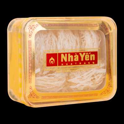 Tổ Yến Trắng Tinh Chế - Nhà Yến Nha Trang - Loại Chất Lượng 5.0 - Hộp 50 Gram - Tổ Yến Sào Tinh Chế - Hàng Chính Hãng