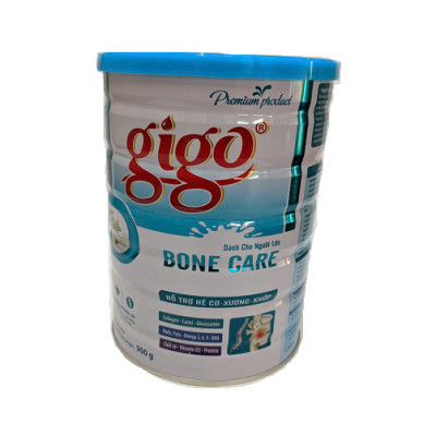 Sữa Bột Gigo Bone Care 900g Hỗ Trợ Xương Khớp  Bổ Sung Collagen, Glucosamin, Canxi