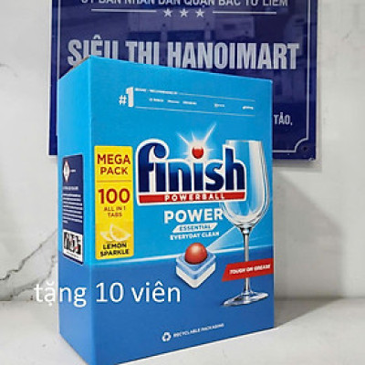 Viên rửa Finish Classic- Hộp 110 viên (mẫu mới)
