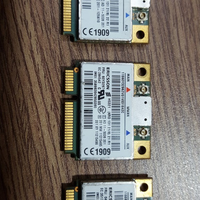 Card wwan 3G Lenovo Ericsson H5321 Gobi3000 dùng cho laptop Lenovo X1 carbon Gen 1 - Hàng nhập khẩu