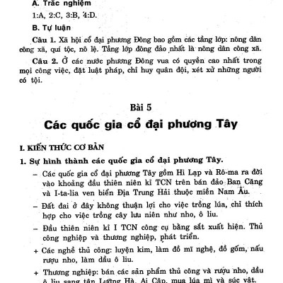Để Học Tốt Lịch Sử Lớp 6
