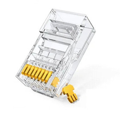 Ugreen UG50960NW119TK 100Pcs Cat6 Rj45 8P - 8C Đầu bấm mạng Cat6 - HÀNG CHÍNH HÃNG