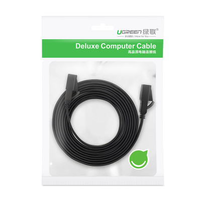 Cáp mạng 2 đầu đúc Cat7 UTP Patch Cords dạng dẹt - dài 8M - UGREEN NW106 - 11264 - Hàng chính hãng