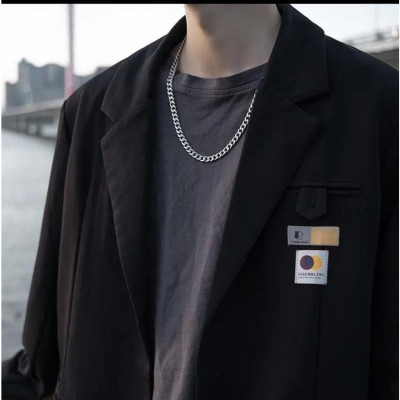 Lắc tay nam nữ cao cấp đẹp sang trọng titan kiểu lặc đơn trangsucpt kích cỡ 9mm màu trắng PTLTNA76 3T