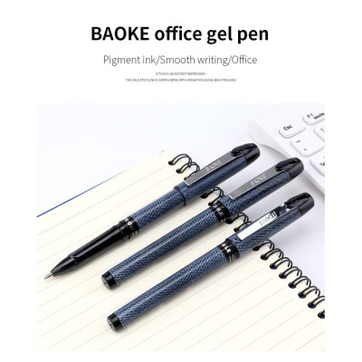 Bút mực gel da rắn mịn 0.5 / 0.7 / 1.0 mm-BAOKE/PC2528