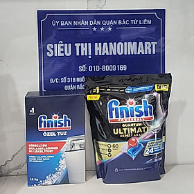 COMBO FINISH: VRB Quantum max 60 + Muối 1,2kg