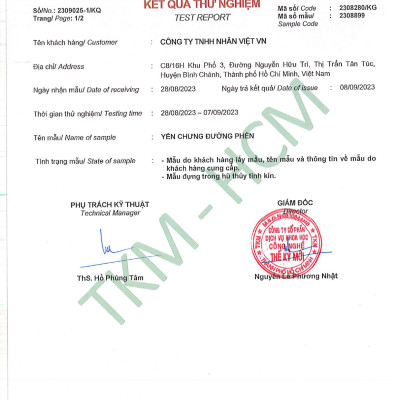 Lốc 6 Hũ Yến Sào Chưng Hạt Chia Nhân Việt 30% Yến 70ml/Hũ