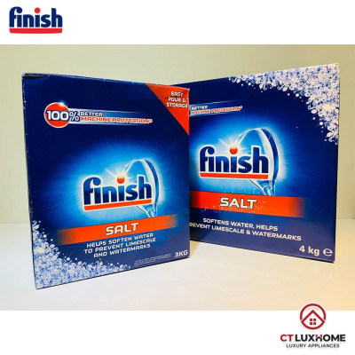 Muối rửa bát Finish loại 1.2kg, 1.5kg, 3kg, 4kg - Hàng chính hãng