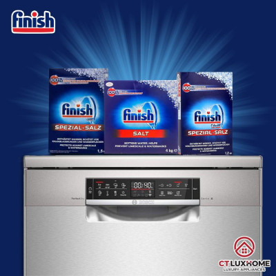 Muối rửa bát Finish loại 1.2kg, 1.5kg, 3kg, 4kg - Hàng chính hãng