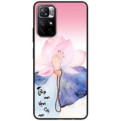 Ốp lưng cho Xiaomi Redmi Note 11 4G - Note 11S 4G - Note 11 5G - Redmi Note 11 Pro Nội Địa - Note 11 Pro Quốc Tế - Tay Sen Tâm An - Hàng Chính Hãng