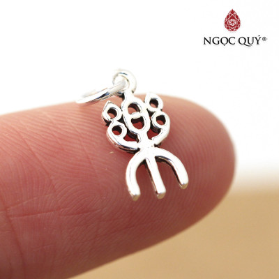 Charm bạc hình đèn treo - Ngọc Quý Gemstones