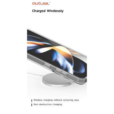 Ốp Lưng Trong Suốt cho Samsung Galaxu S25 Ultra hiệu Mutural Ice Trong Suốt Viền Chống Sốc Hỗ Trợ Sạc Không Dây Magnetic - Hàng chính hãng