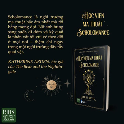 Sách - Học Viện Ma Thuật Scholomance - Naomi Novik - The New York Times Best Seller - 1980 Books
