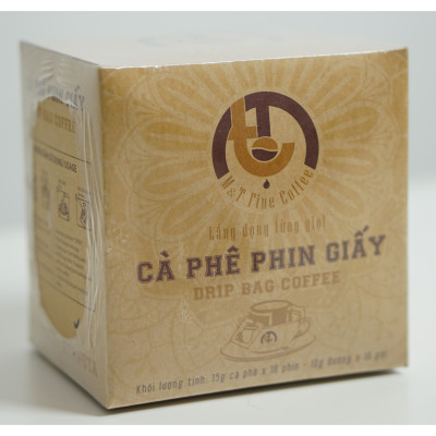 CÀ PHÊ PHIN GIẤY - HƯƠNG VỊ TỪ THIÊN NHIÊN ĐẬM CHẤT RANG MỘC MANG THƯƠNG HIỆU M&T FINE COFFEE