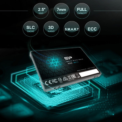 Ổ cứng Silicon Power SSD SATA III A55 2.5" -Hàng chính hãng