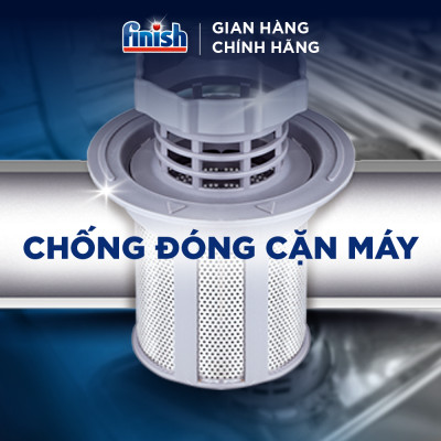 Muối Rửa Chén Bát Finish Salt - Bịch 1KG