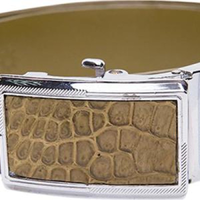 Bộ Ví & Thắt Lưng Nam Da Cá Sấu Huy Hoàng HT2252-HT4274 (23 x 11,5 cm) - Rêu