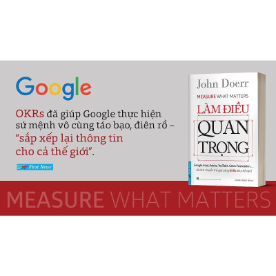 Sách - Làm Điều Quan Trọng - First News