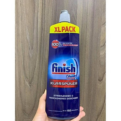 Nước làm bóng và khô chén, đĩa Finish Dishwasher Shine & Dry Regular 750ml