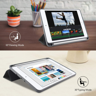 Case bao da chống sốc canvas cho iPad Air 4 / Air 5 M1 10.9 inch hiệu Mutural Yashi Series trang bị ngăn đựng bút, thiết kế tản nhiệt, hỗ trợ smartsleep - hàng nhập khẩu