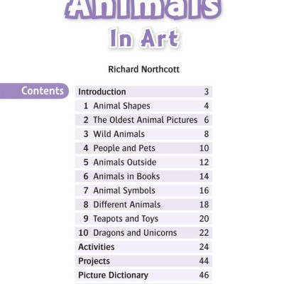 Oxford Read and Discover 4 Animals in Art Finalist: The Language Learner Literature Award 2011
