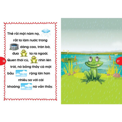 Sách - Phát Triển Tư Duy Và Ngôn Ngữ Cho Bé - Truyện Đọc Bằng Hình Ảnh - Truyện Ngụ Ngôn Thế Giới Đặc Sắc - Tập 1 - Việt Thư