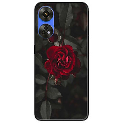 Ốp lưng dành cho Oppo Reno 8T 4G - Reno 8T 5G - Reno 10 5G - Reno 10 Pro 5G - Hoa Hồng Đỏ - Hàng Chính Hãng
