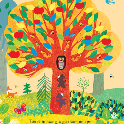 Sách tranh song ngữ Mùa đến,mùa đi - Cây - ehomebooks - Cho trẻ từ 0-6 tuổi