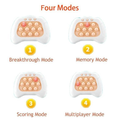 Máy Chơi Game Pop it Cầm Tay Điện Tử Nhấn Bong Bóng Vui Nhộn - Máy chơi game vật lý Chống Căng Thẳng Cho Trẻ Em Giảm Stress Đồ Chơi Toy Xả Stress