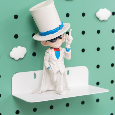 Hộp bút + khay đựng + kệ L ngắn + kệ L Dài + kệ tam giác Dola Home để vật dụng cần thiết - Phụ kiện bảng Pegboard