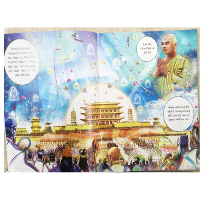 Sách - Truyện Tranh Địa Tạng Bồ Tát Bổn Nguyện Kinh - Bộ 3 Quyển: Quyển Hạ + Quyển Trung + Quyển Thượng - Chính Thông Book