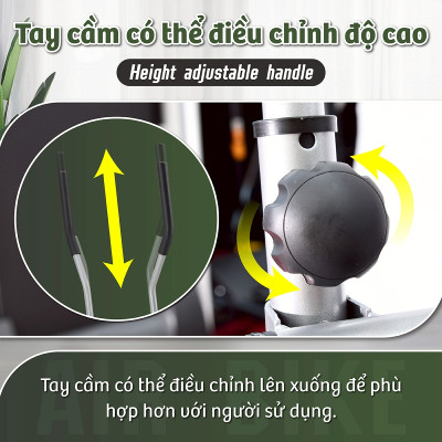 BG Xe đạp tập thể dục tại nhà toàn thân ELLITIPCAL BIKE 8703 (hàng nhập khẩu)