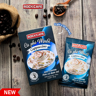[CB] 2 HỘP CAPPUCCINO: MUỐI + TRỨNG (5 gói x 30 gram)