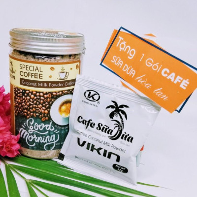Cà Phê Sữa Dừa VIKIN Đặc Biệt ( Special Coffee), hòa tan hũ 200g