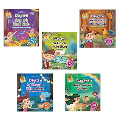 Sách - Ứng Xử Bình Tĩnh + Tự Tin Vào Bản Thân + Kiên Cường Khi Tất Bại + Tự Khuyến Khích Mình + Luôn Vui Vẻ Cởi Mở - Combo 5 Cuốn - Minh Thắng