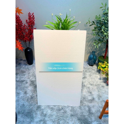 Tấm xốp ép dày 5 cm - Kích thước 50 cm*100 cm - Cây giả, hoa lụa Decor trang trí nhà cửa