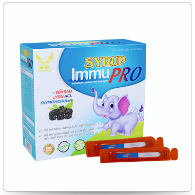 [TPBVSK] SYRUP IMMU PRO Hỗ Trợ Tăng Sức Đề Kháng ( H/20 ống x10ml)