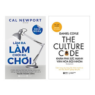 Combo Làm Ra Làm Chơi Ra Chơi + The Culture Code: Khám Phá Sức Mạnh Văn Hóa Đội Nhóm 