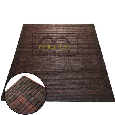 Chiếu Hạt Gỗ Trắc Dẹt - Chiếu gỗ Mian ( video , hình thật )