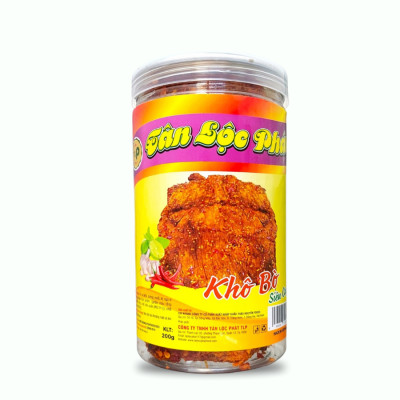 KHÔ BÒ MIẾNG SIÊU CAY TÂN LỘC PHÁT